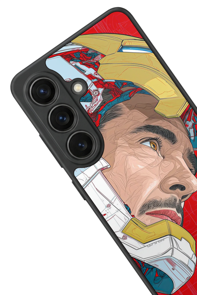 Samsung Galaxy S26 Uyumlu Iron Man ( Demir Adam ) Tasarımlı Glossy Premium Kılıf