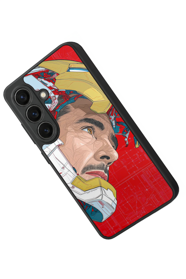 Samsung Galaxy S26 Uyumlu Iron Man ( Demir Adam ) Tasarımlı Glossy Premium Kılıf