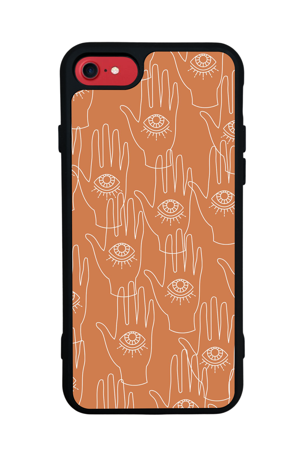 iPhone 7 Uyumlu Line Art Tasarımlı Glossy Premium Kılıf