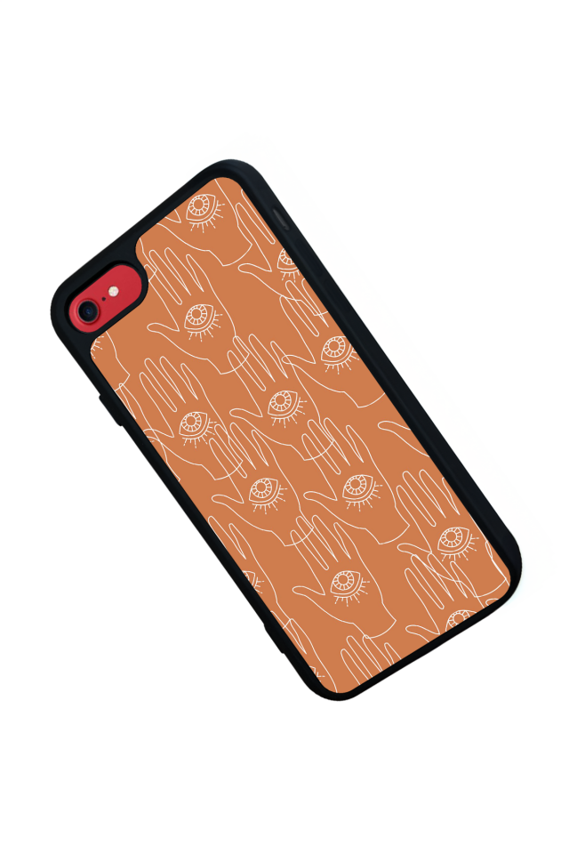 iPhone 7 Uyumlu Line Art Tasarımlı Glossy Premium Kılıf