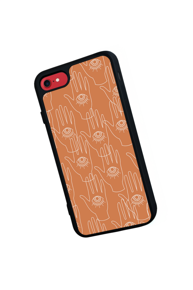 iPhone 7 Uyumlu Line Art Tasarımlı Glossy Premium Kılıf