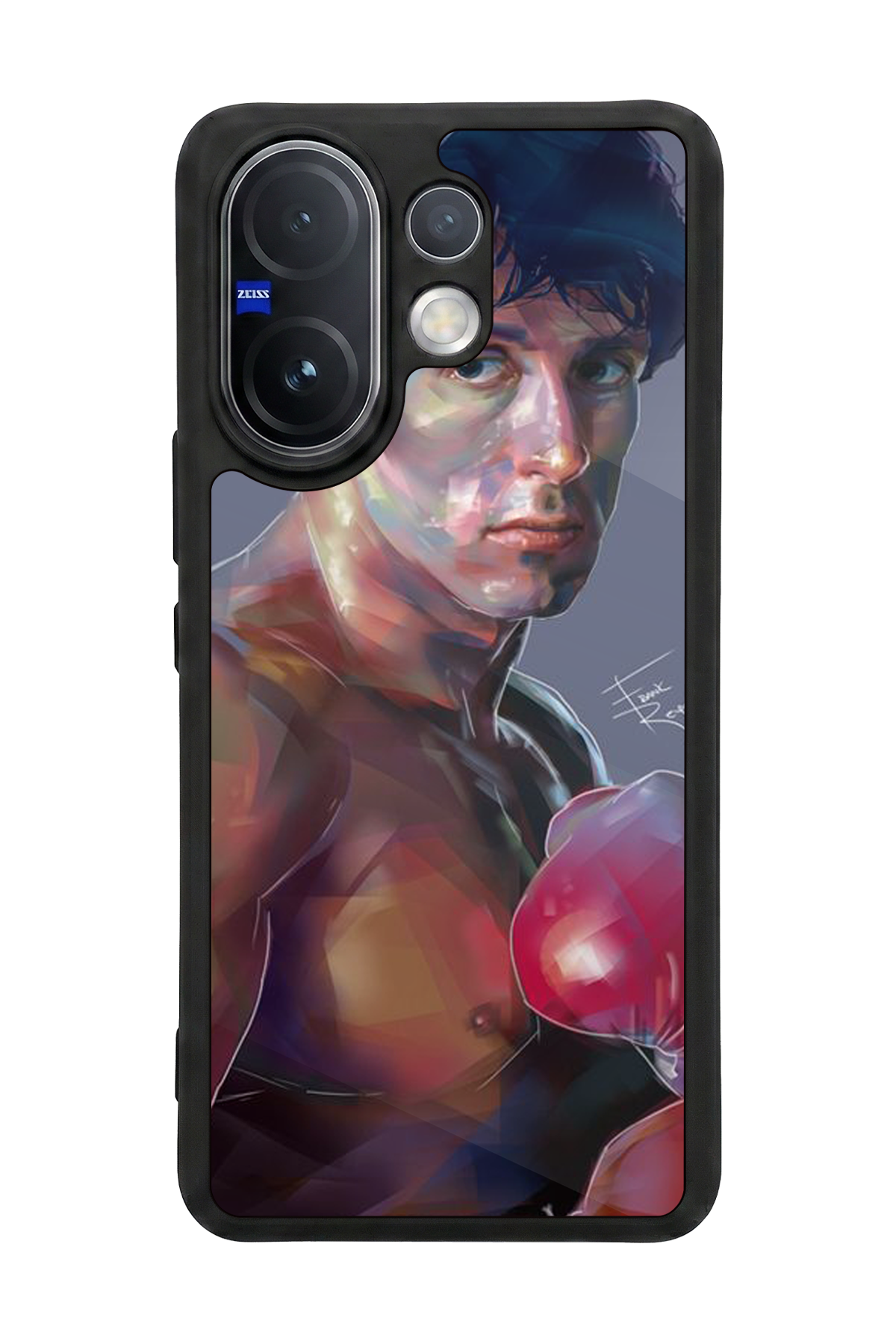Vivo V60 Uyumlu Rocky Tasarımlı Glossy Premium Kılıf