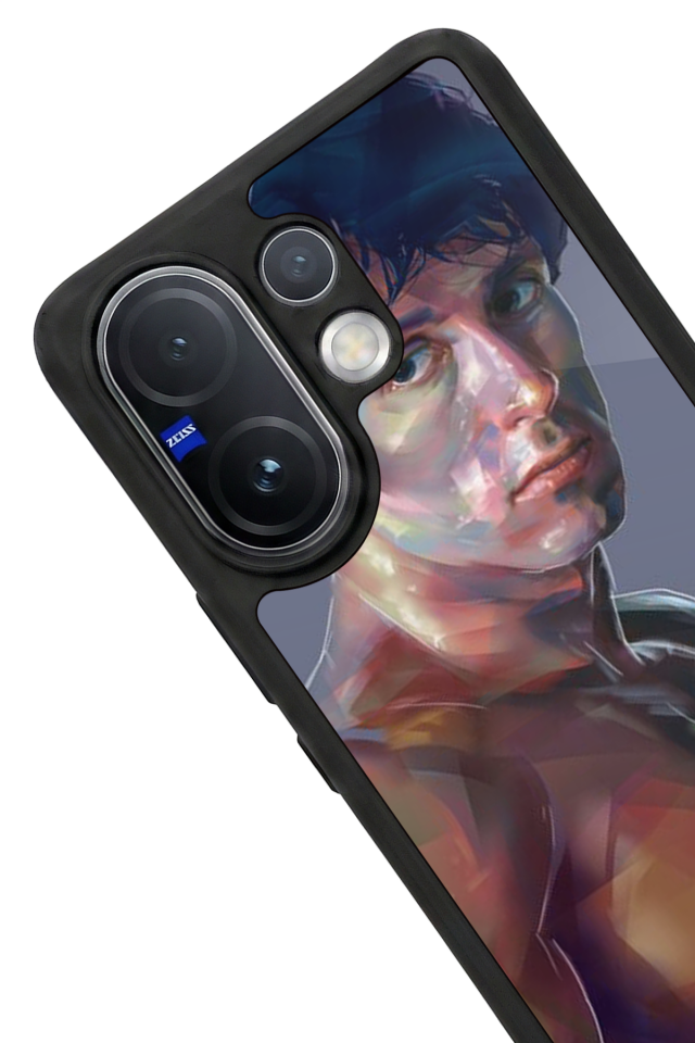 Vivo V60 Uyumlu Rocky Tasarımlı Glossy Premium Kılıf