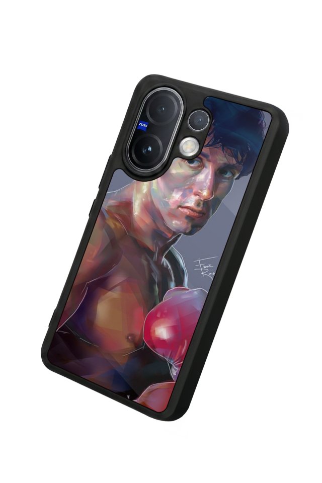 Vivo V60 Uyumlu Rocky Tasarımlı Glossy Premium Kılıf