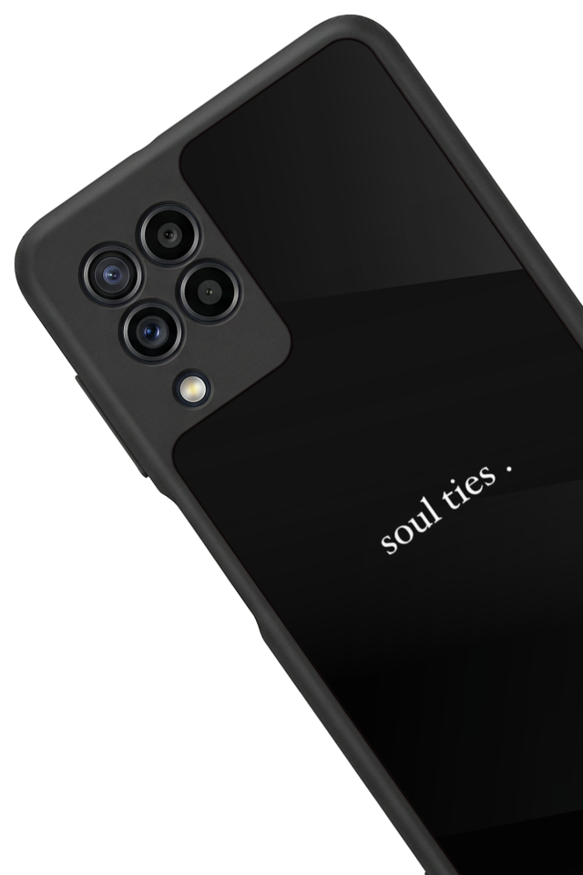 Samsung Galaxy M32 Uyumlu SOUL Tasarımlı Glossy Premium Kılıf