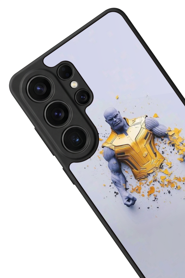 Samsung Galaxy S26 Ultra Uyumlu Thanos Tasarımlı Glossy Premium Kılıf