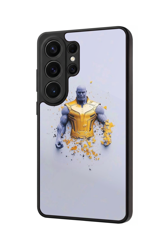 Samsung Galaxy S26 Ultra Uyumlu Thanos Tasarımlı Glossy Premium Kılıf