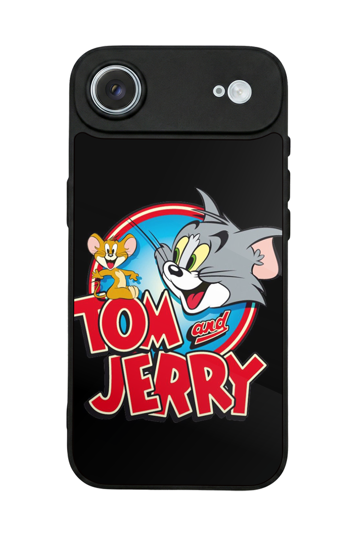 iPhone 17 Air Uyumlu Tom And Jerry Tasarımlı Glossy Premium Kılıf