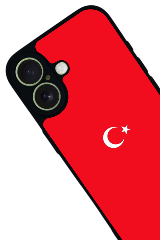 iPhone 17 Uyumlu Türk Bayragi Tasarımlı Glossy Premium Kılıf