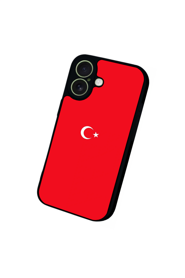 iPhone 17 Uyumlu Türk Bayragi Tasarımlı Glossy Premium Kılıf