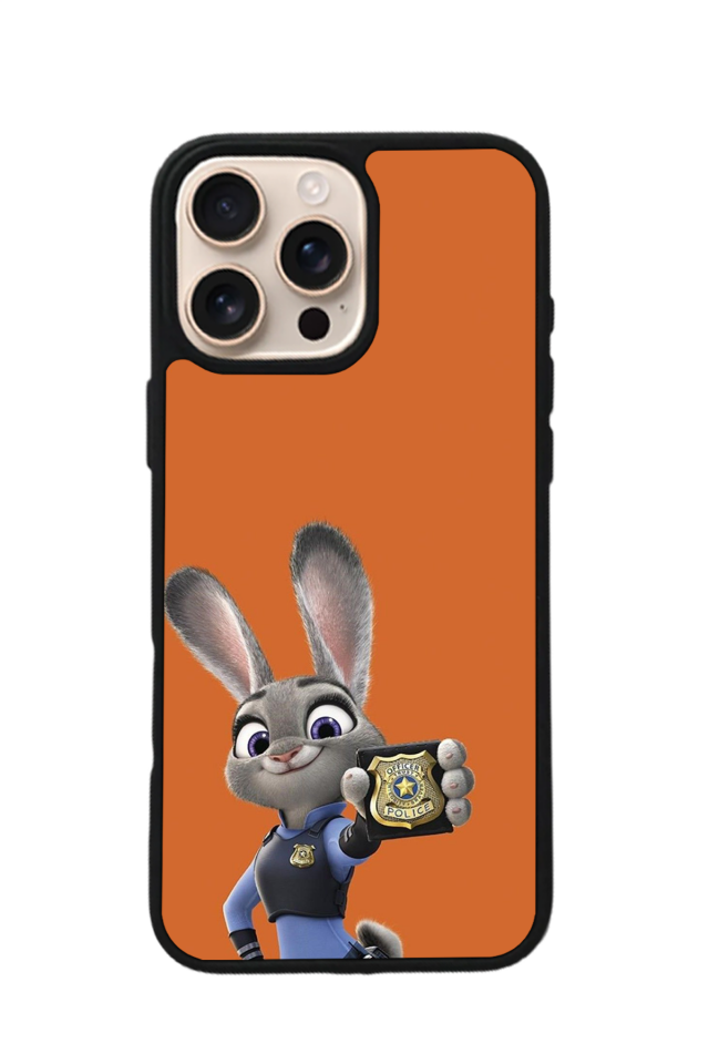 iPhone 14 Pro Max Uyumlu Zootropolis Tasarımlı Glossy Premium Kılıf