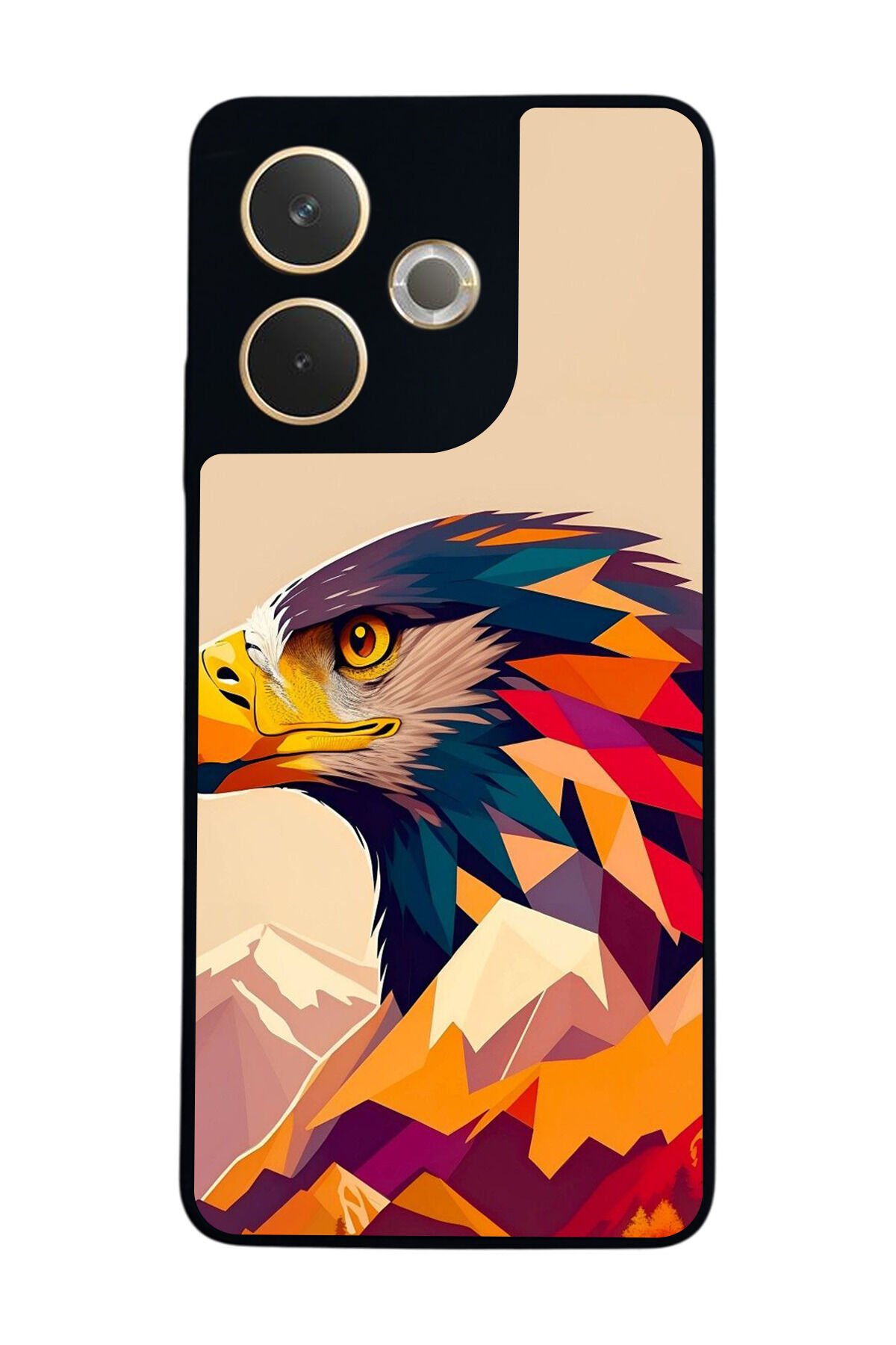 Oppo A5 Pro Uyumlu Besiktas Tasarımlı Glossy Premium Kılıf