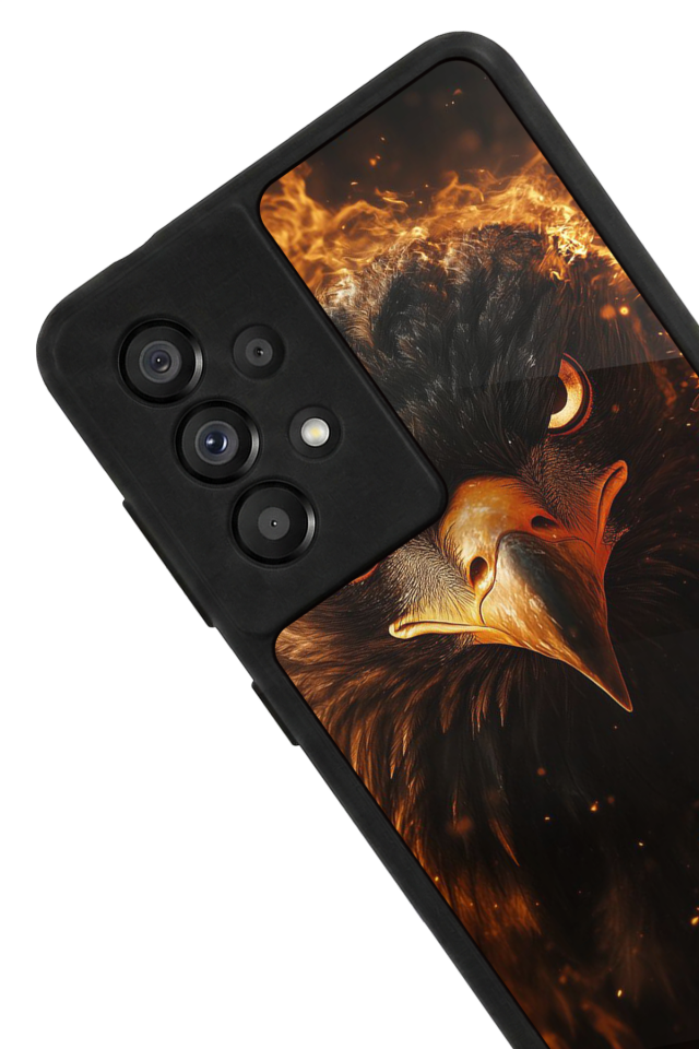 Samsung Galaxy A73 Uyumlu Besiktas Tasarımlı Glossy Premium Kılıf