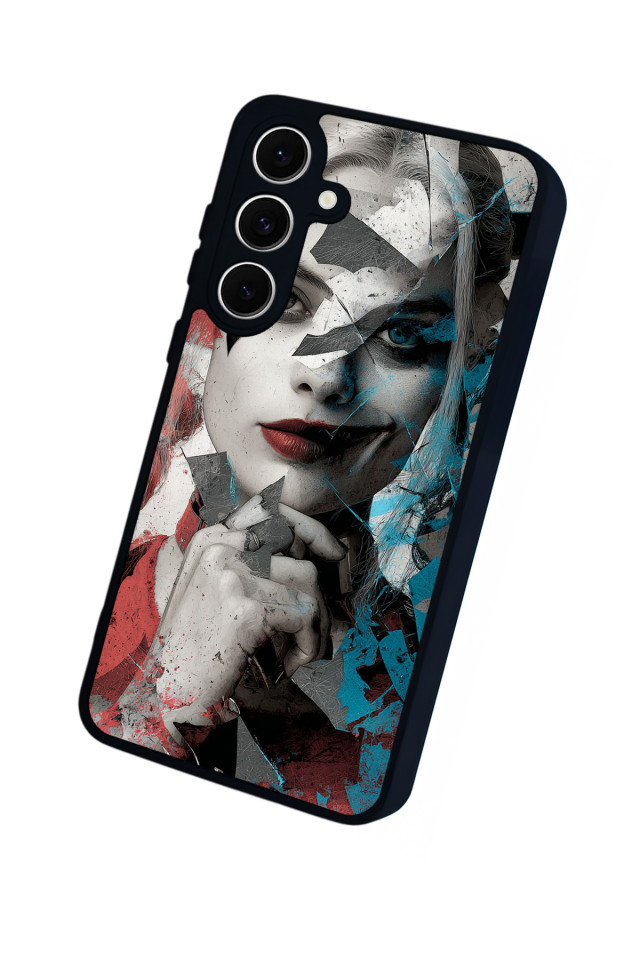 Samsung Galaxy A16 Uyumlu HarleyQueen Tasarımlı Glossy Premium Kılıf