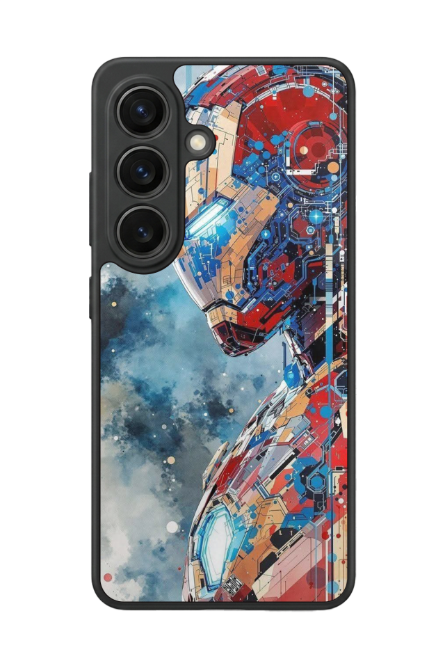 Samsung Galaxy S26 Uyumlu Iron Man ( Demir Adam ) Tasarımlı Glossy Premium Kılıf