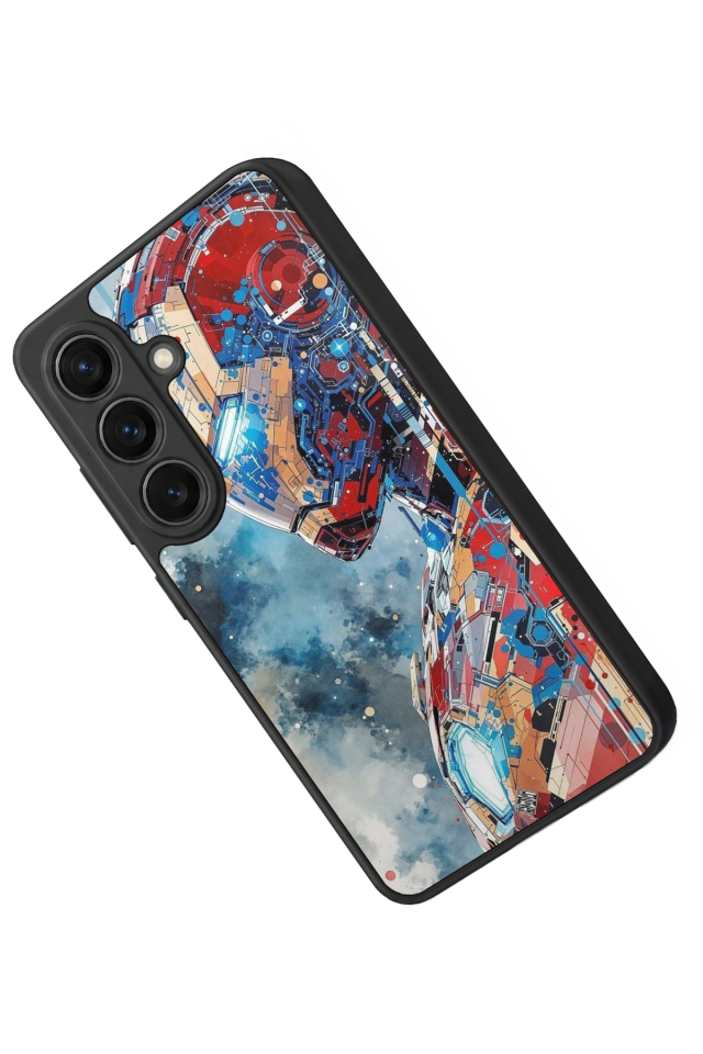 Samsung Galaxy S26 Uyumlu Iron Man ( Demir Adam ) Tasarımlı Glossy Premium Kılıf