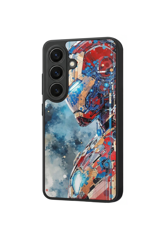 Samsung Galaxy S26 Uyumlu Iron Man ( Demir Adam ) Tasarımlı Glossy Premium Kılıf