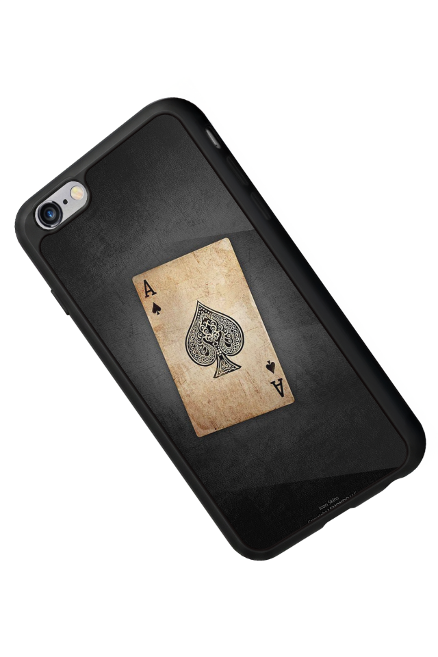 iPhone 6 Plus Uyumlu Kart Tasarımlı Glossy Premium Kılıf