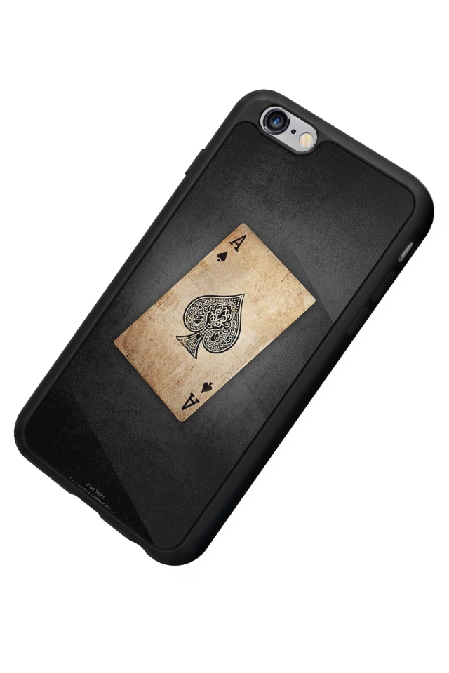 iPhone 6 Plus Uyumlu Kart Tasarımlı Glossy Premium Kılıf