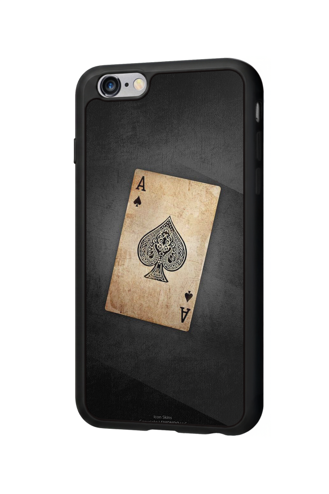 iPhone 6 Plus Uyumlu Kart Tasarımlı Glossy Premium Kılıf