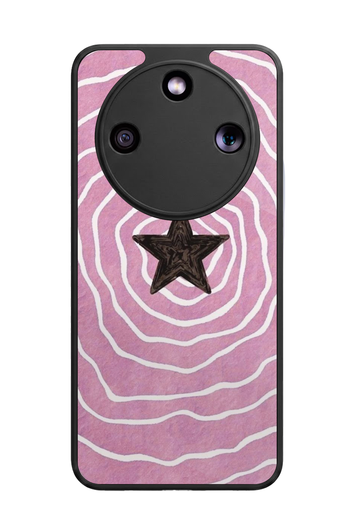 Honor Magic 8 Lite Uyumlu Retro Yildizlar Tasarımlı Glossy Premium Kılıf