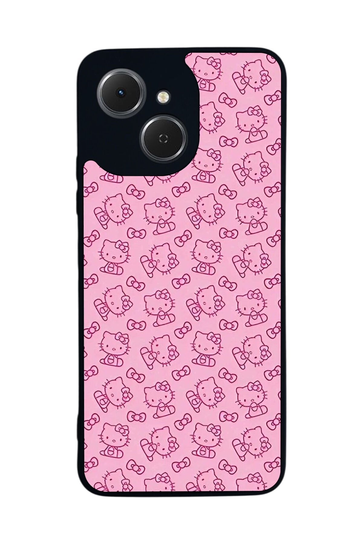 Tecno Spark 40C Uyumlu HelloKitty Tasarımlı Glossy Premium Kılıf