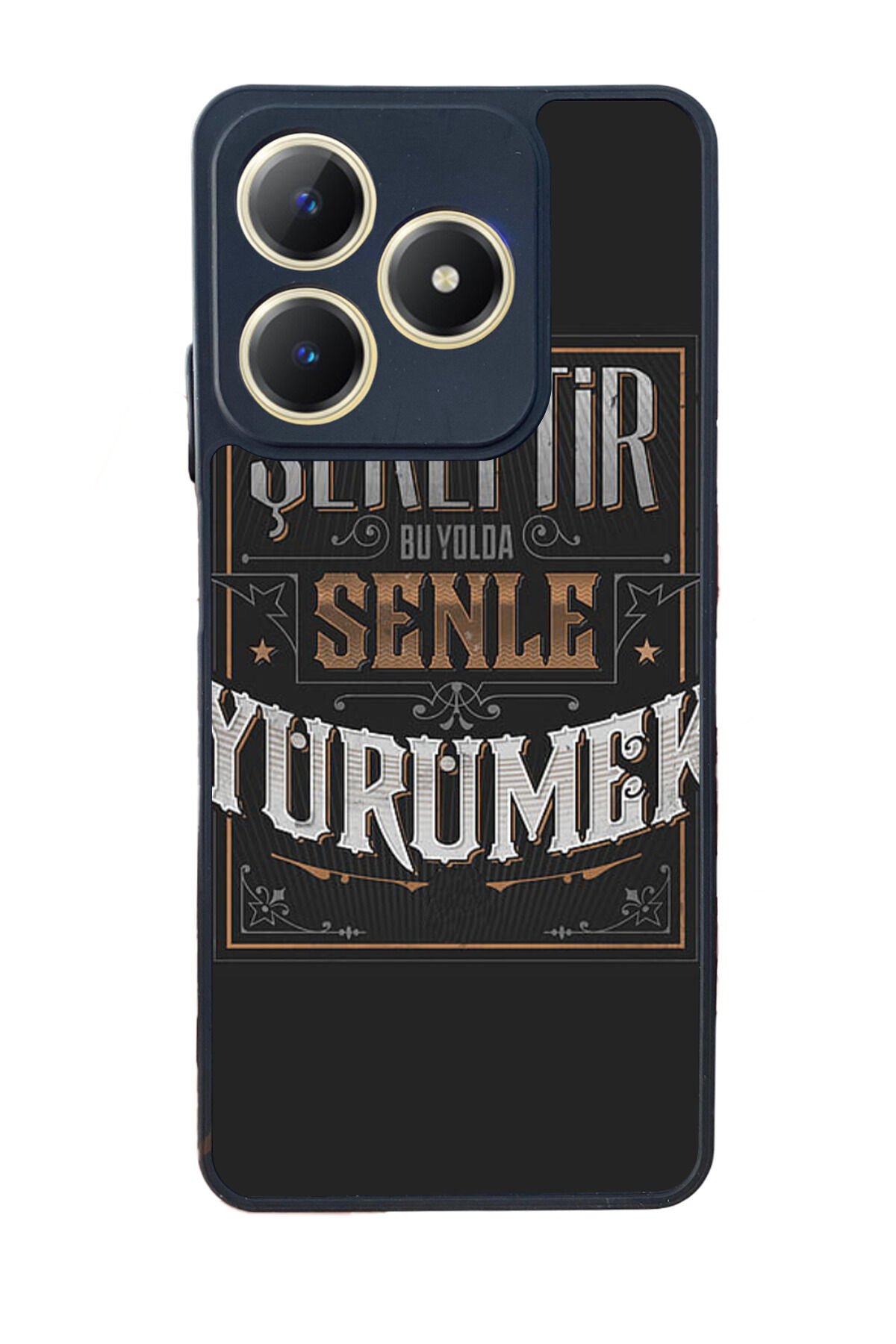 Realme C63 Mat Uyumlu Siyah Kılıf – Yumuşak Silikon, Koruyucu, Şok Emici Kapak