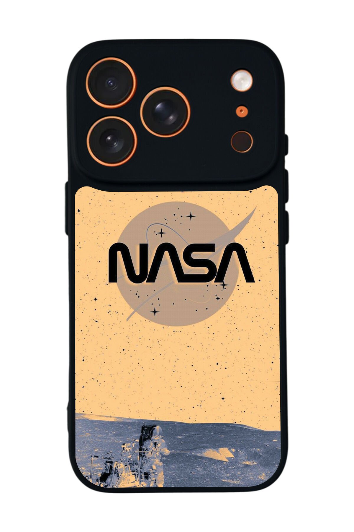 iPhone 17 Pro Uyumlu Nasa Tasarımlı Glossy Premium Kılıf