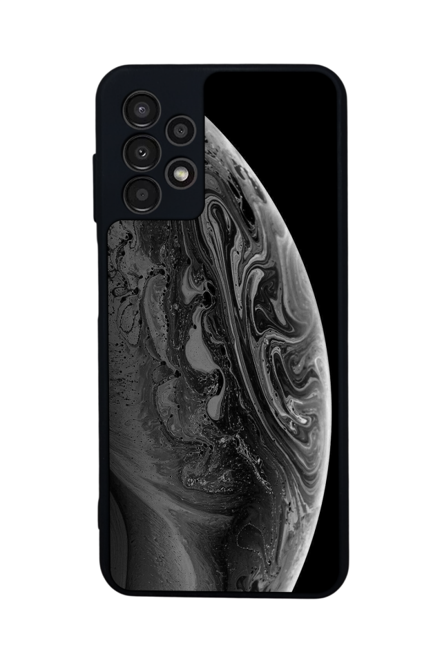 Samsung Galaxy A23 Uyumlu Ay Tasarımlı Glossy Premium Kılıf