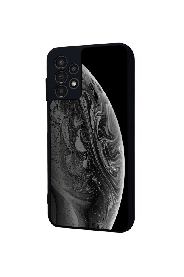 Samsung Galaxy A23 Uyumlu Ay Tasarımlı Glossy Premium Kılıf