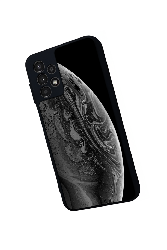 Samsung Galaxy A23 Uyumlu Ay Tasarımlı Glossy Premium Kılıf