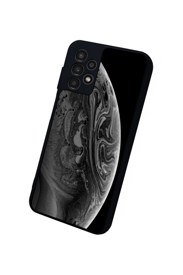 Samsung Galaxy A23 Uyumlu Ay Tasarımlı Glossy Premium Kılıf