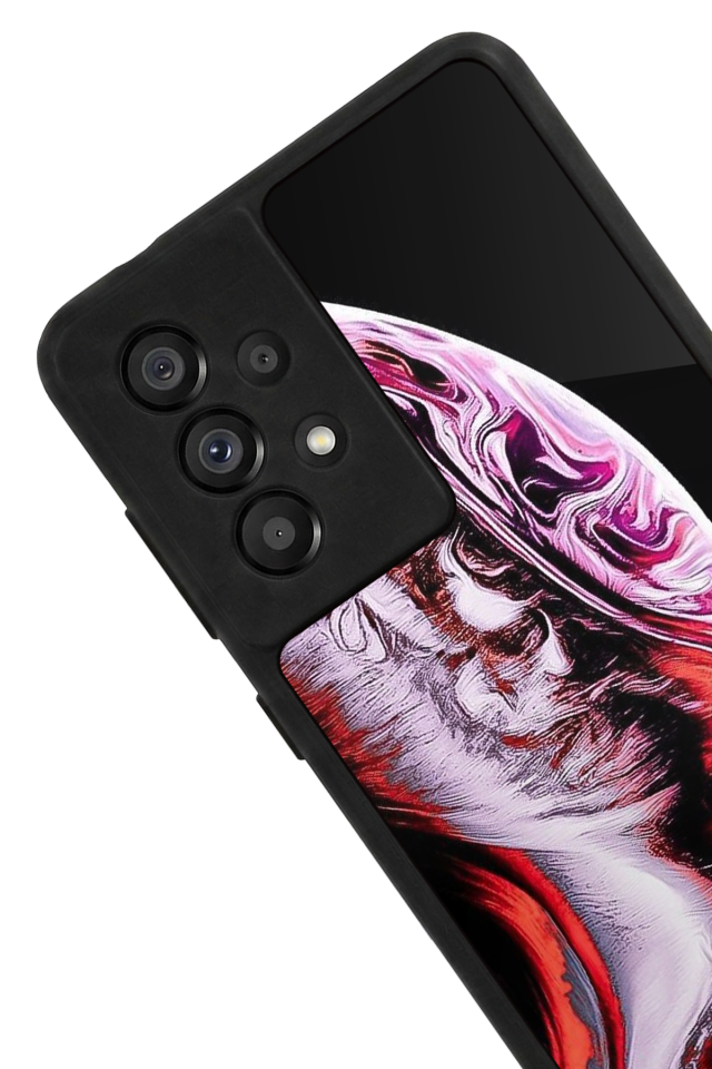 Samsung Galaxy A73 Uyumlu Ay Tasarımlı Glossy Premium Kılıf