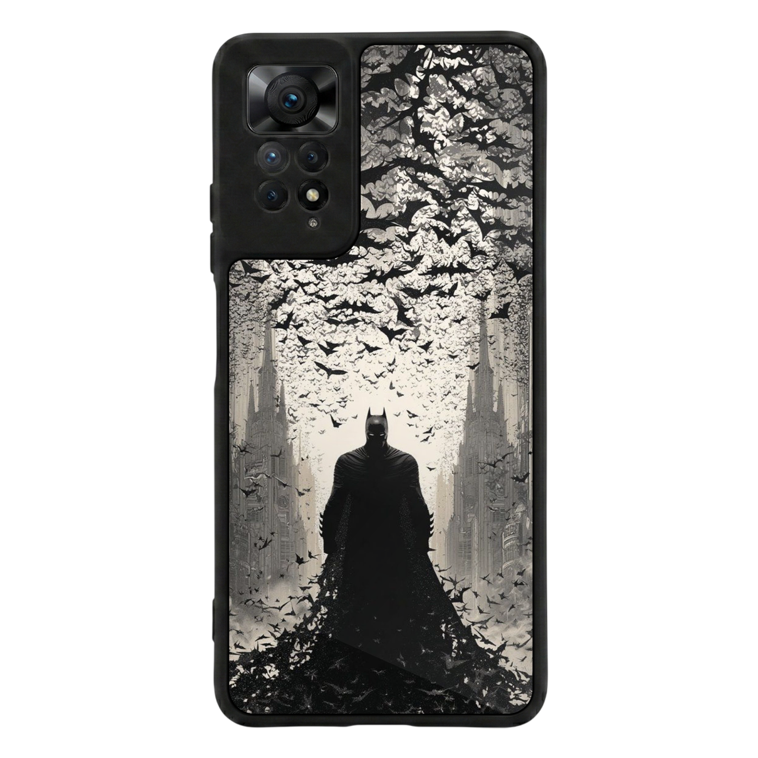 Xiaomi Redmi Note 12 Pro Uyumlu Batman Tasarımlı Glossy Premium Kılıf