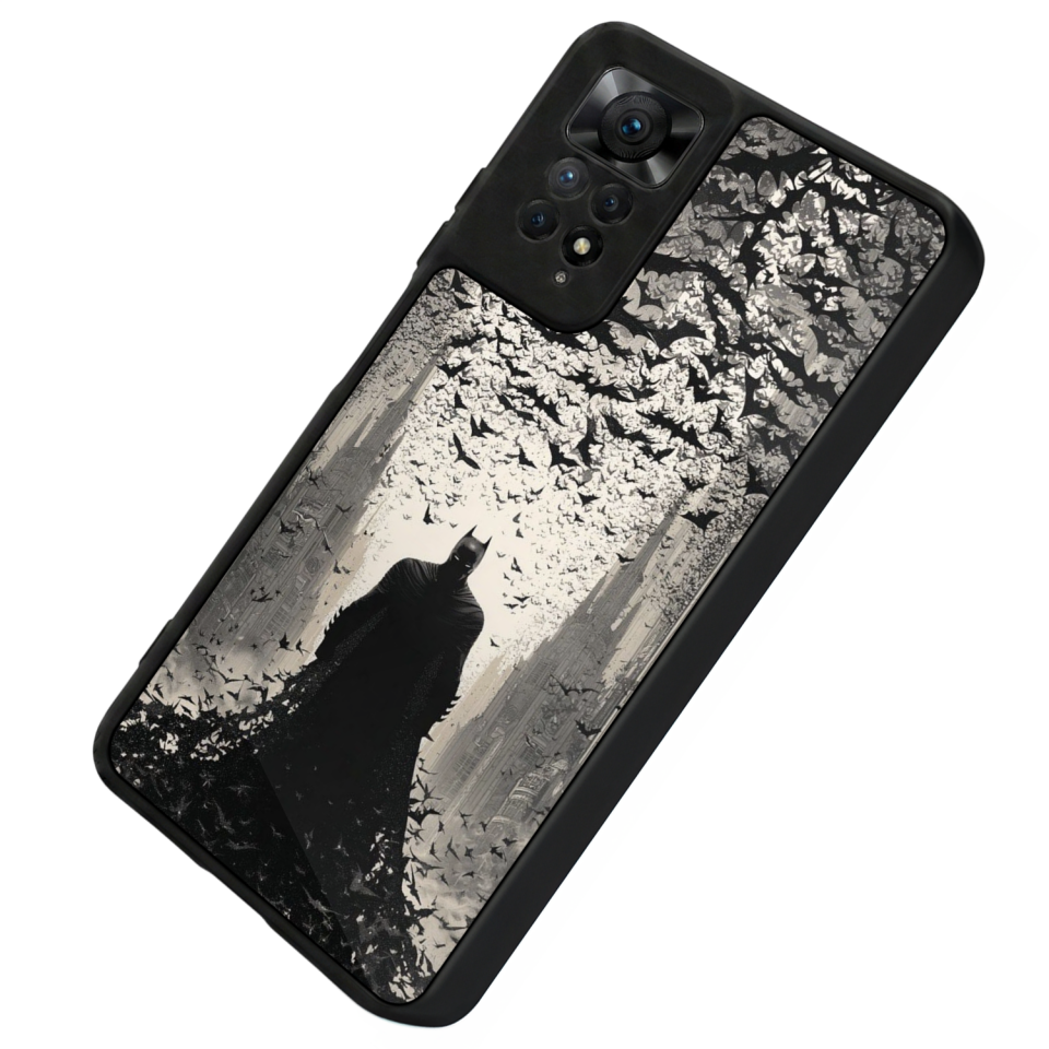 Xiaomi Redmi Note 12 Pro Uyumlu Batman Tasarımlı Glossy Premium Kılıf