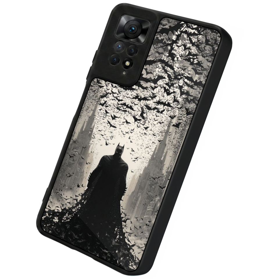 Xiaomi Redmi Note 12 Pro Uyumlu Batman Tasarımlı Glossy Premium Kılıf