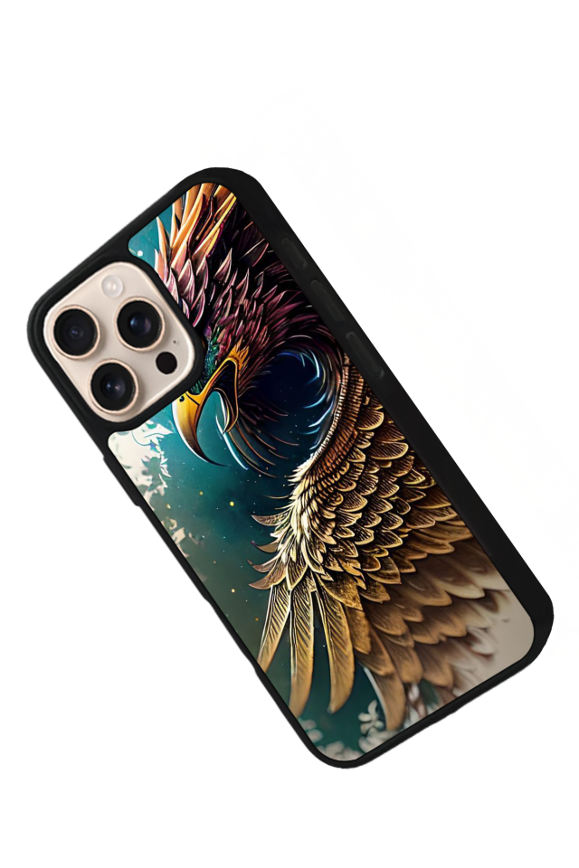 iPhone 16 Pro Max Uyumlu Besiktas Tasarımlı Glossy Premium Kılıf