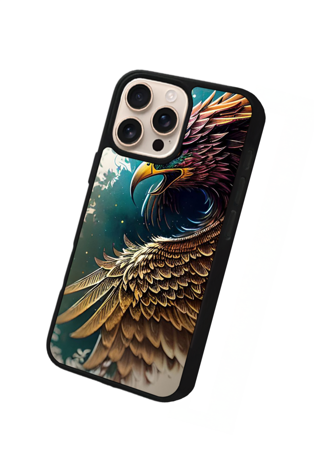 iPhone 16 Pro Max Uyumlu Besiktas Tasarımlı Glossy Premium Kılıf