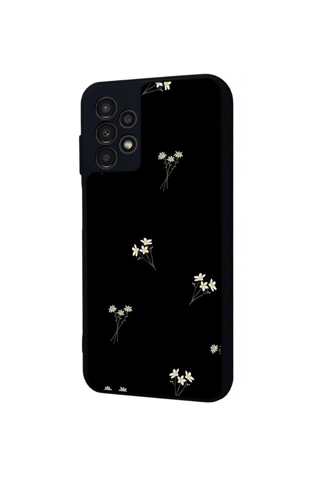 Samsung Galaxy A13 Uyumlu Cicek Tasarımlı Glossy Premium Kılıf