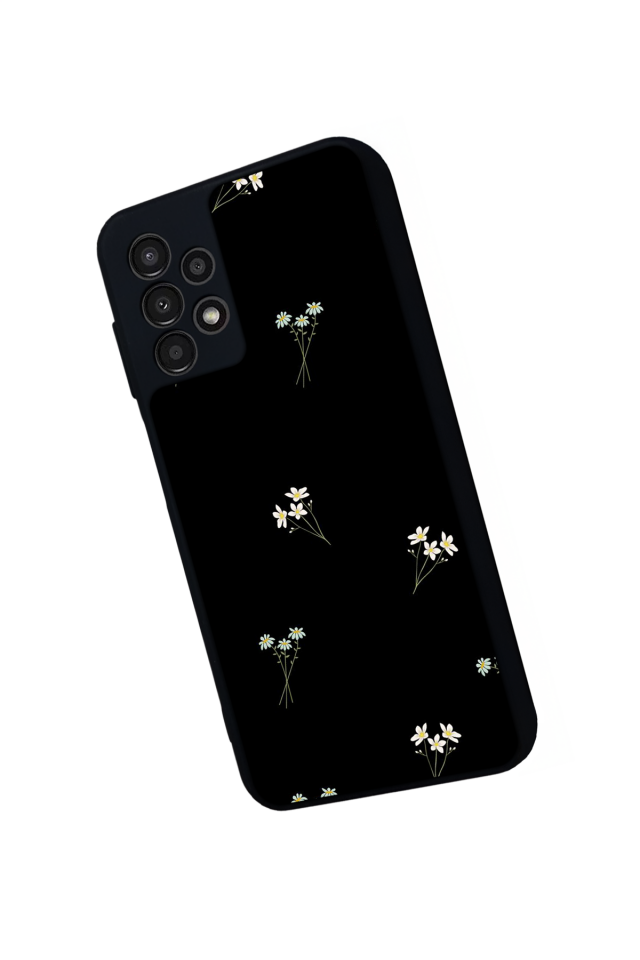 Samsung Galaxy A13 Uyumlu Cicek Tasarımlı Glossy Premium Kılıf