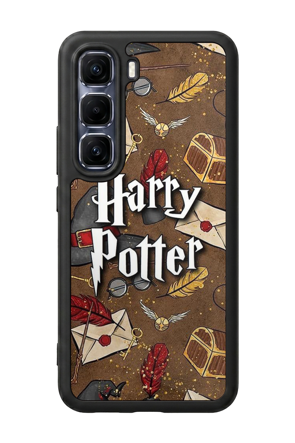 Infinix Hot 60 Pro Plus Uyumlu HarryPotter Tasarımlı Glossy Premium Kılıf