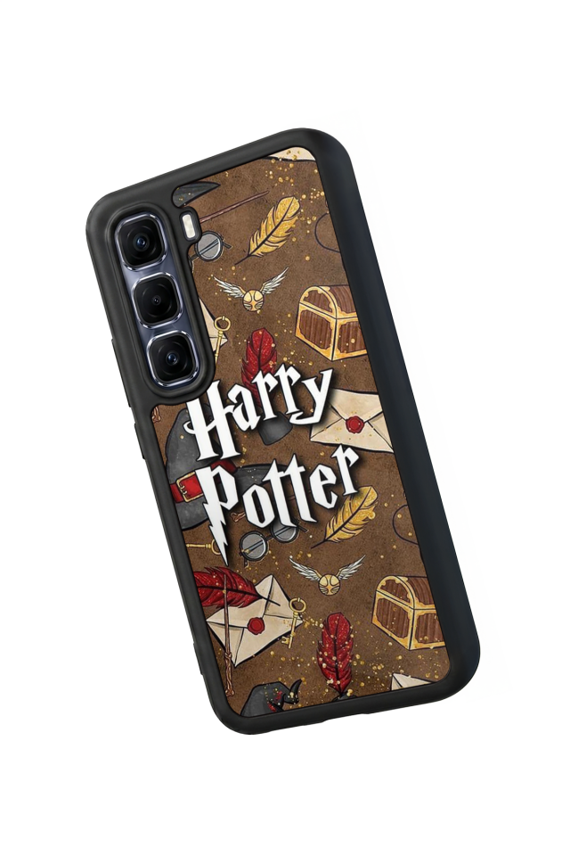 Infinix Hot 60 Pro Plus Uyumlu HarryPotter Tasarımlı Glossy Premium Kılıf