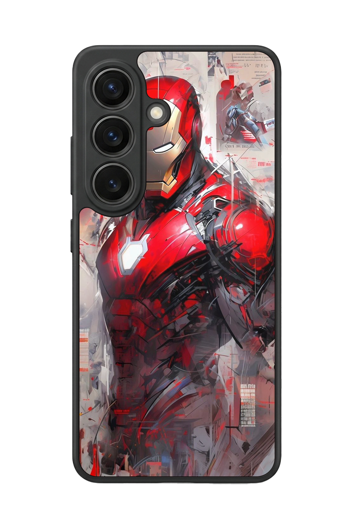 Samsung Galaxy S26 Uyumlu Iron Man ( Demir Adam ) Tasarımlı Glossy Premium Kılıf