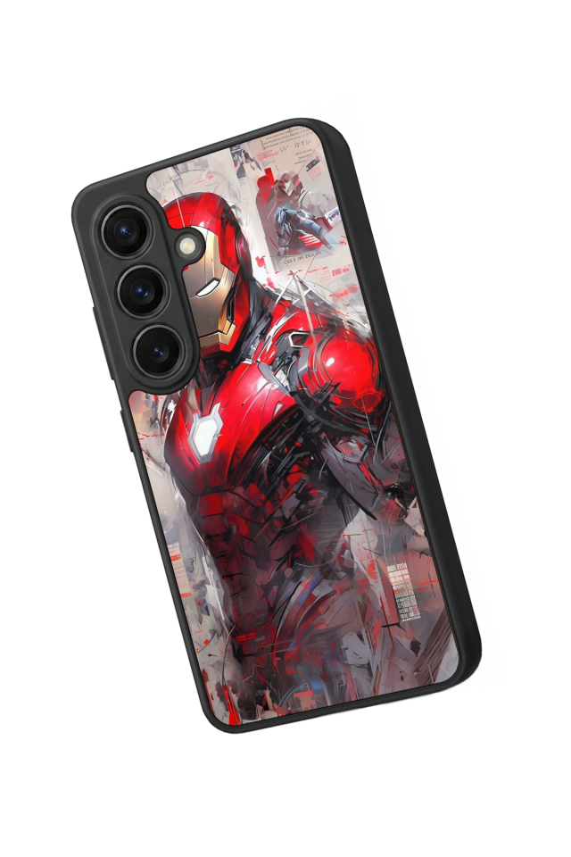 Samsung Galaxy S26 Uyumlu Iron Man ( Demir Adam ) Tasarımlı Glossy Premium Kılıf