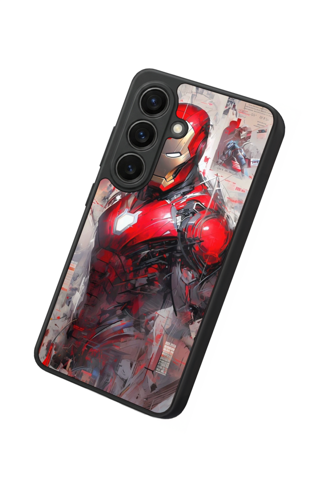 Samsung Galaxy S26 Uyumlu Iron Man ( Demir Adam ) Tasarımlı Glossy Premium Kılıf