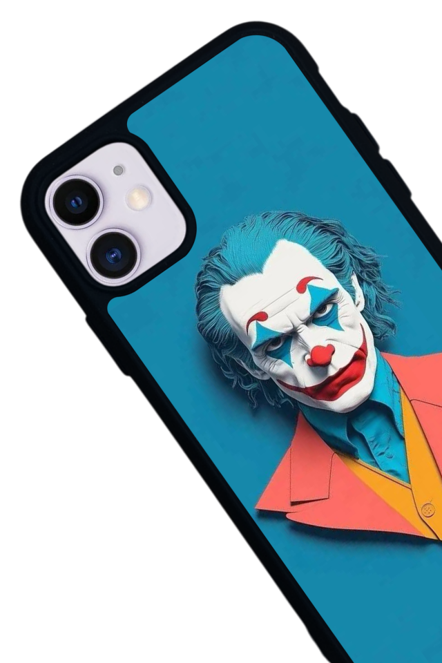 iPhone 11 Uyumlu Joker Tasarımlı Glossy Premium Kılıf
