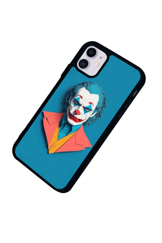 iPhone 11 Uyumlu Joker Tasarımlı Glossy Premium Kılıf