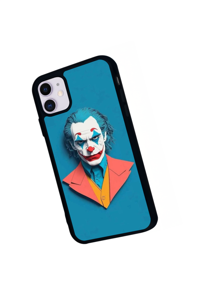 iPhone 11 Uyumlu Joker Tasarımlı Glossy Premium Kılıf
