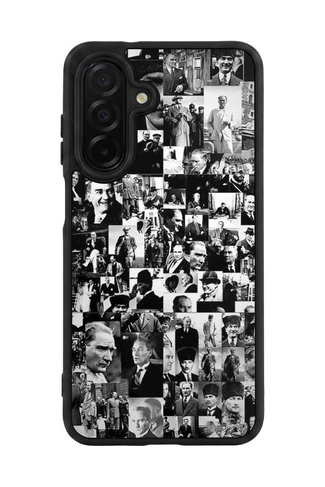 Samsung Galaxy A36 Uyumlu Mustafa Kemal Ataturk Tasarımlı Glossy Premium Kılıf