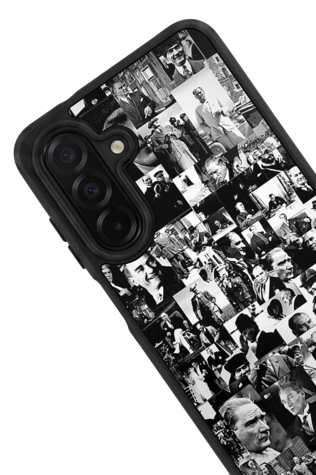 Samsung Galaxy A36 Uyumlu Mustafa Kemal Ataturk Tasarımlı Glossy Premium Kılıf